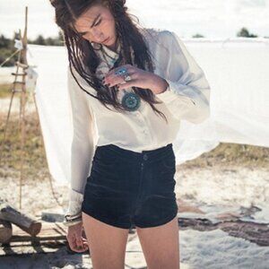 Spell & the Gypsy Collective Velvet Vigilante size S NWT